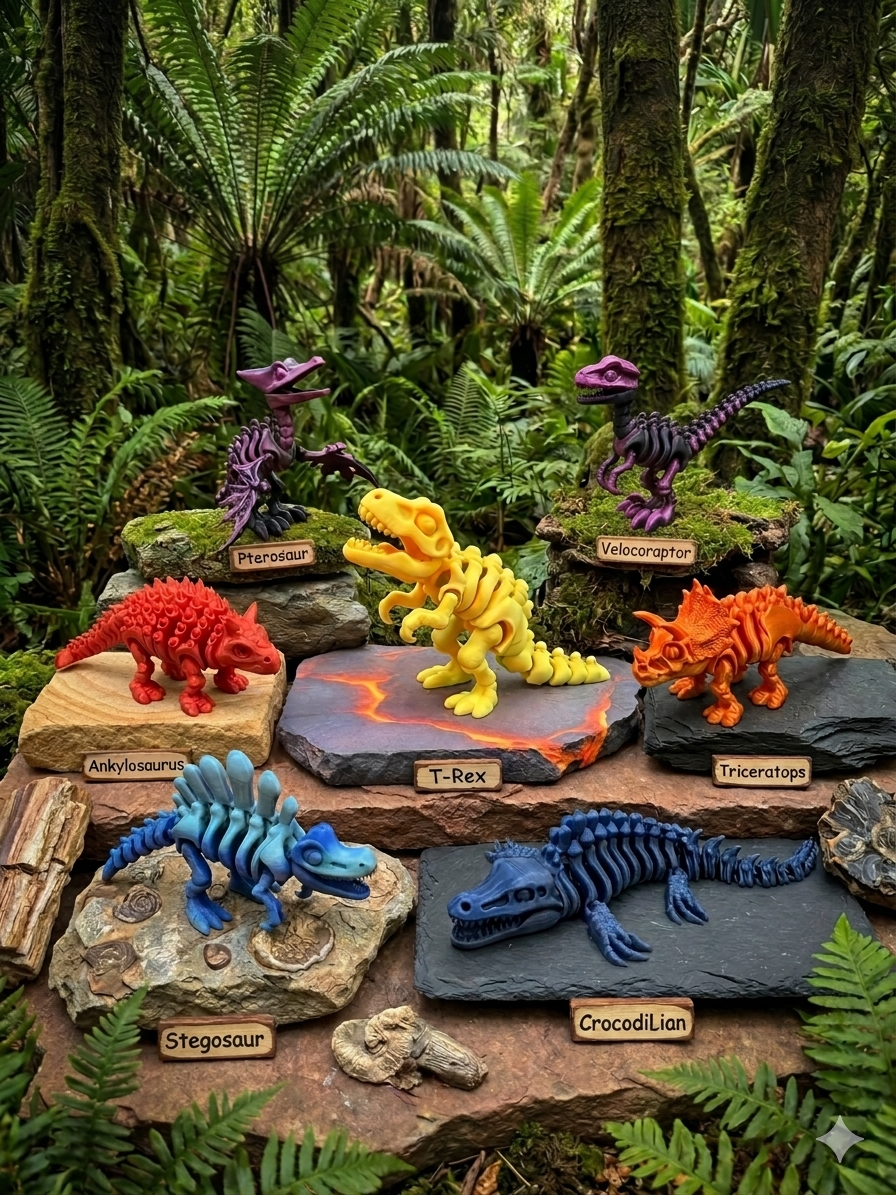 Articulated Dinosaurs