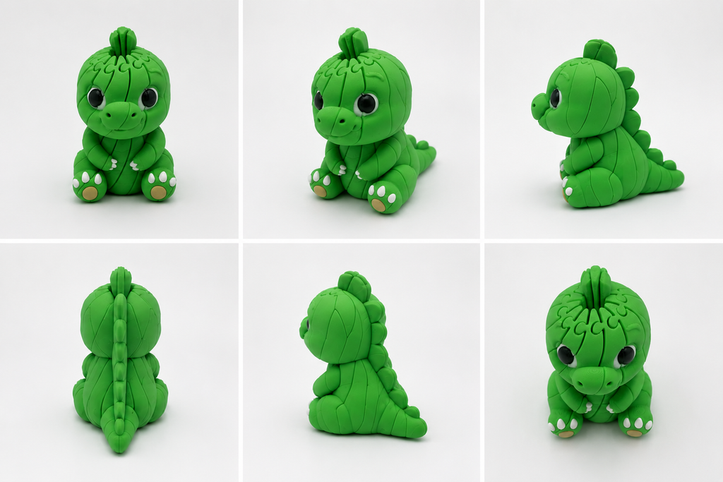 Articulated Dinosaur – 3D Printed Flexi Dino Desk Pet