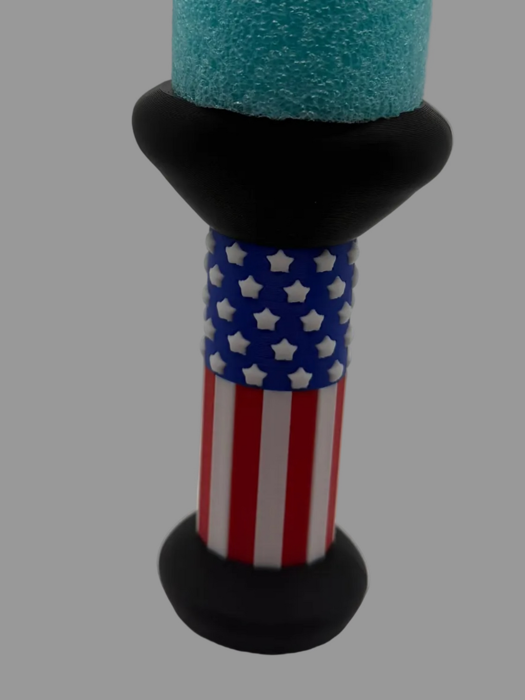 American Flag pool noodle sword