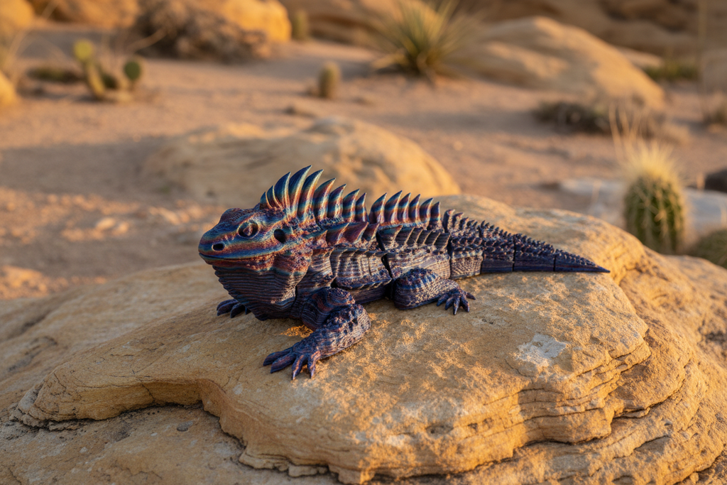 Articulated iguana