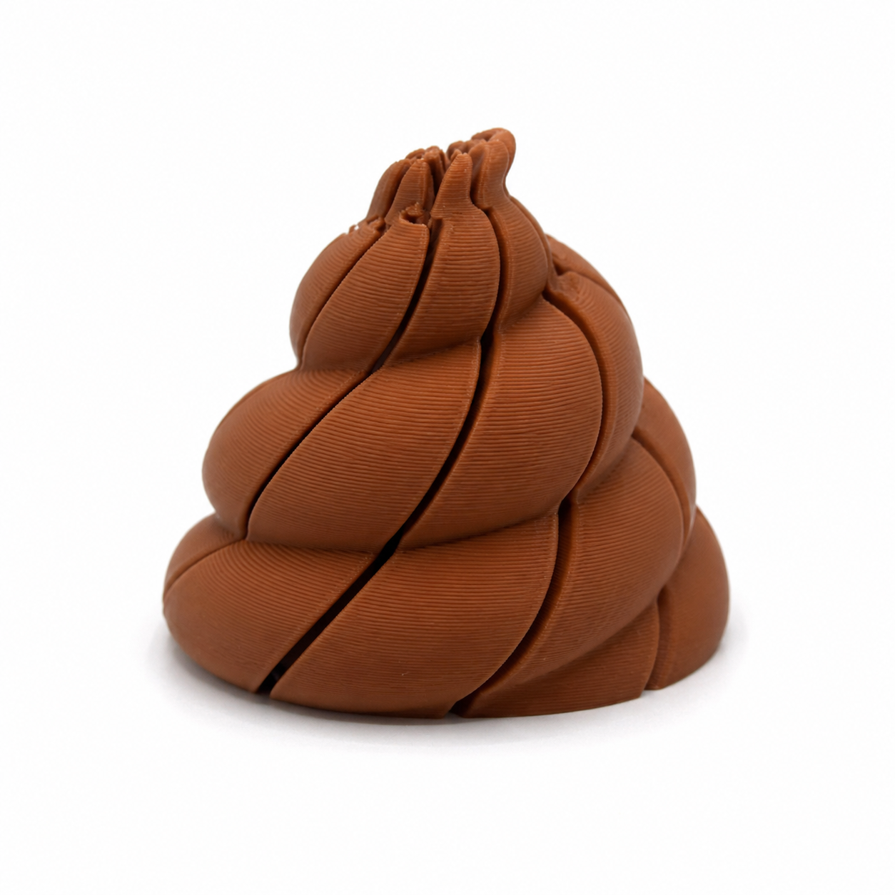 Articulated Poop Emoji Fidget Toy | 3D Printed Desk Buddy | Funny Gift for Kids & Adults | Sensory Toy | Collectible Desk Decor
