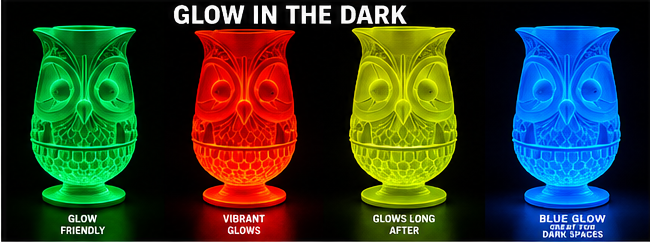 3D Printed Viking Owl Lamp
