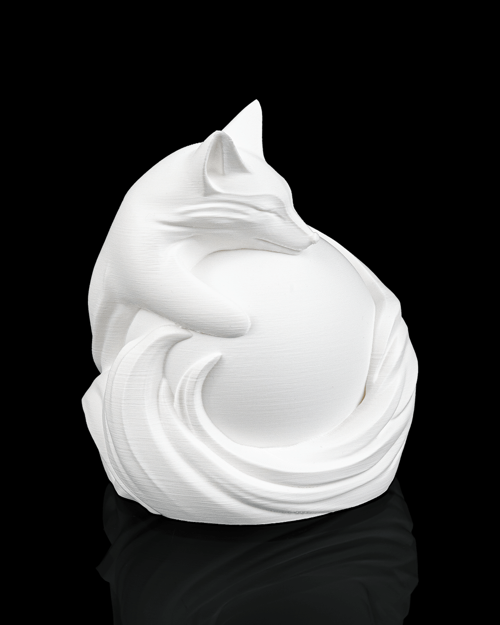 White meringue on a black background