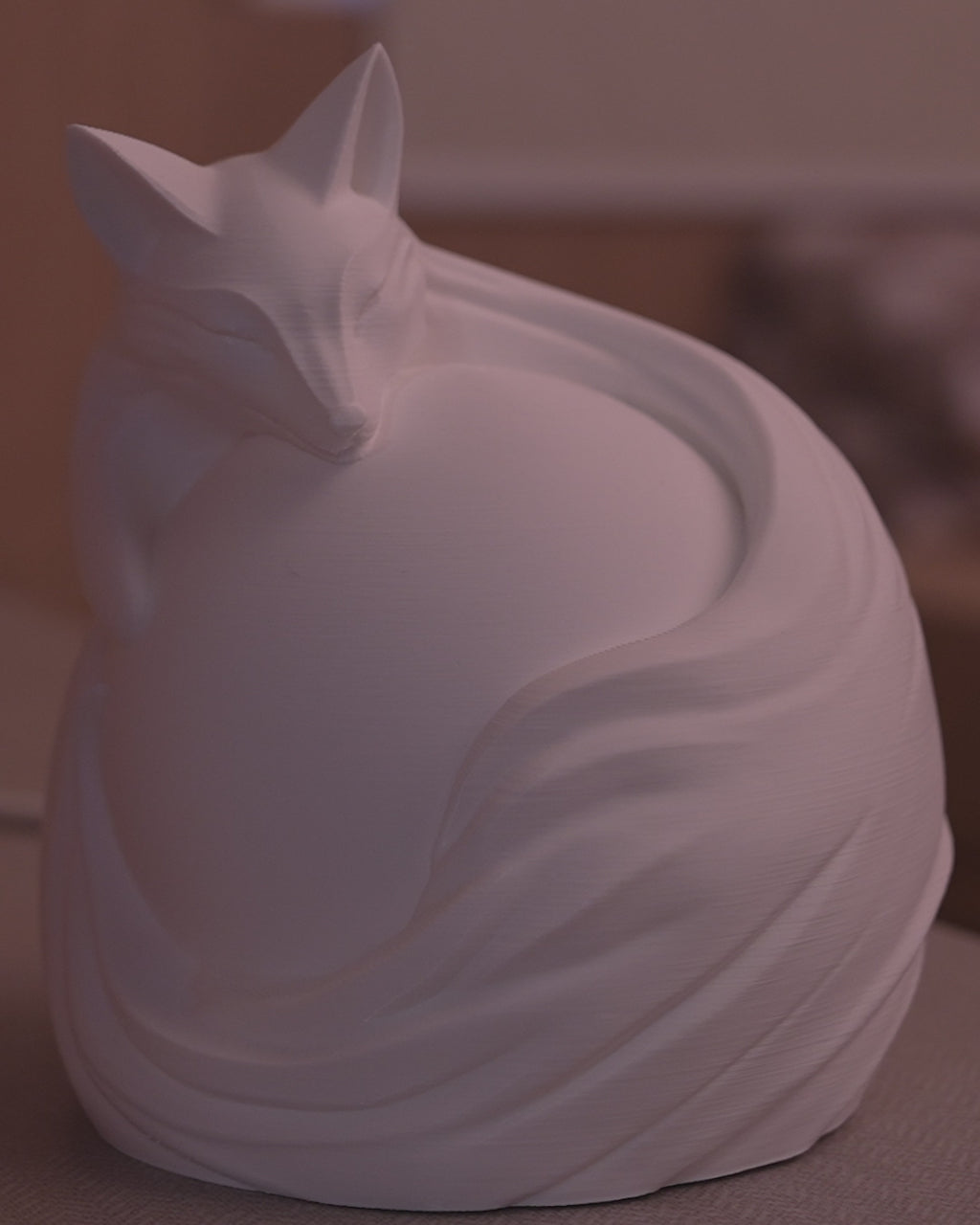 Video of fox lamp working.