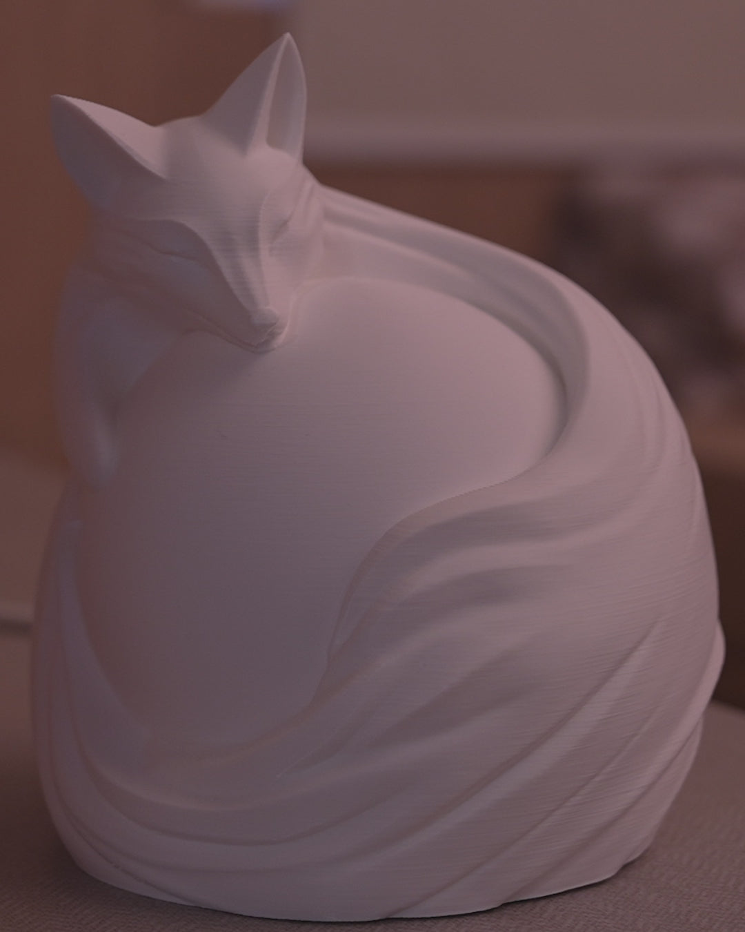 Video of fox lamp working.